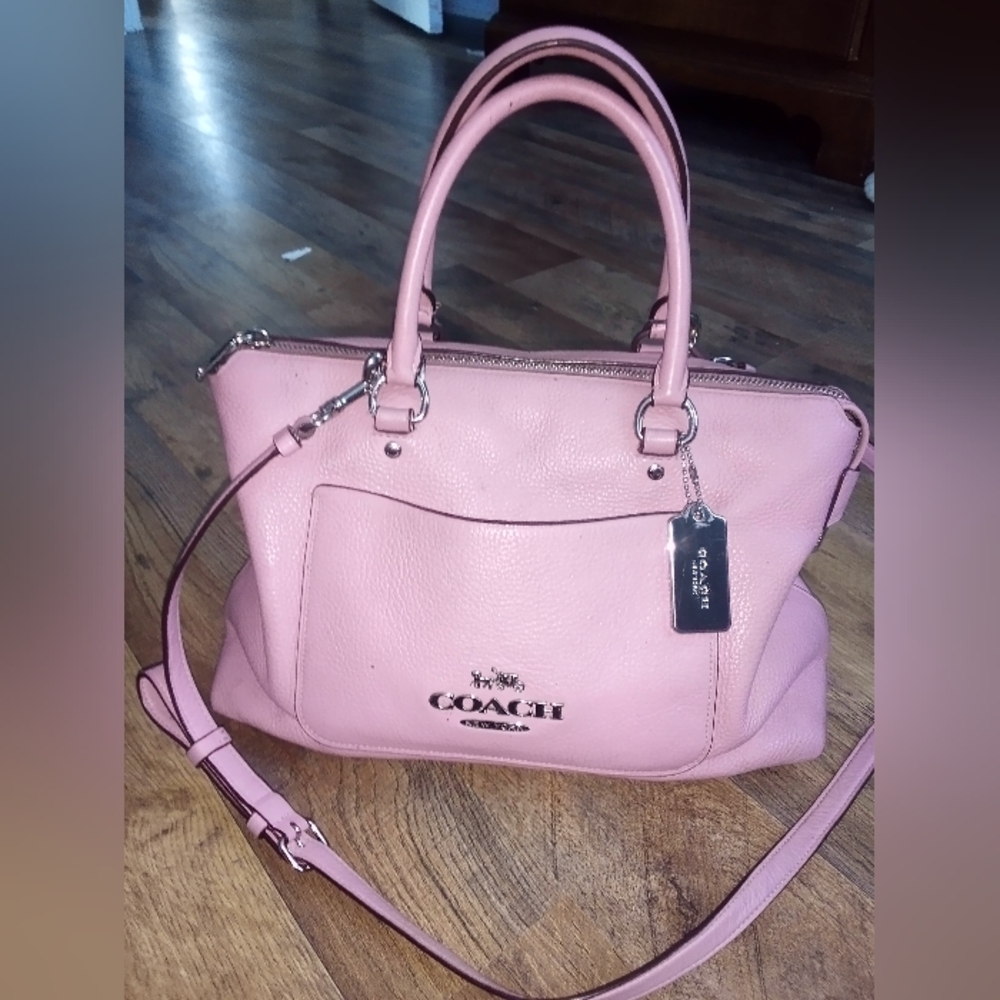 Pink Coach Crossbody/Handbag